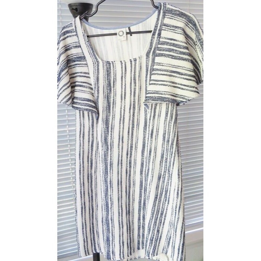 Anthropologie Akemi + Kim Jovanie Ruffled Sleeve Tunic Dress Size XSP